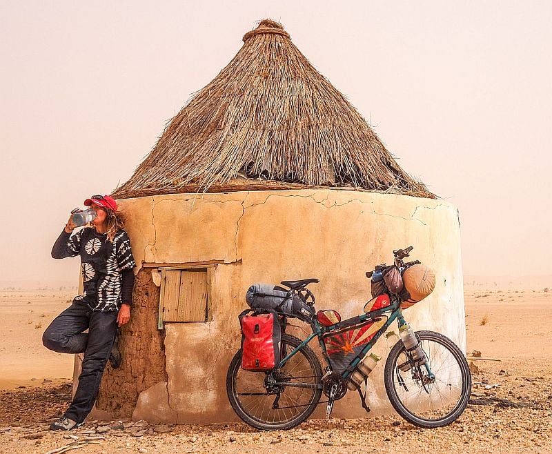 Mauretanien Pushbikegirl